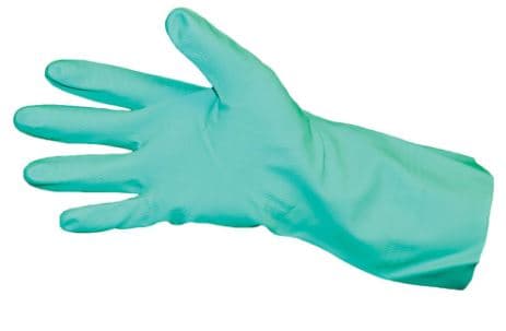 Pro-Guard® Gloves XL Green 15MIL Nitrile Flock Lined 12 Count/Pack 6 Packs/Case