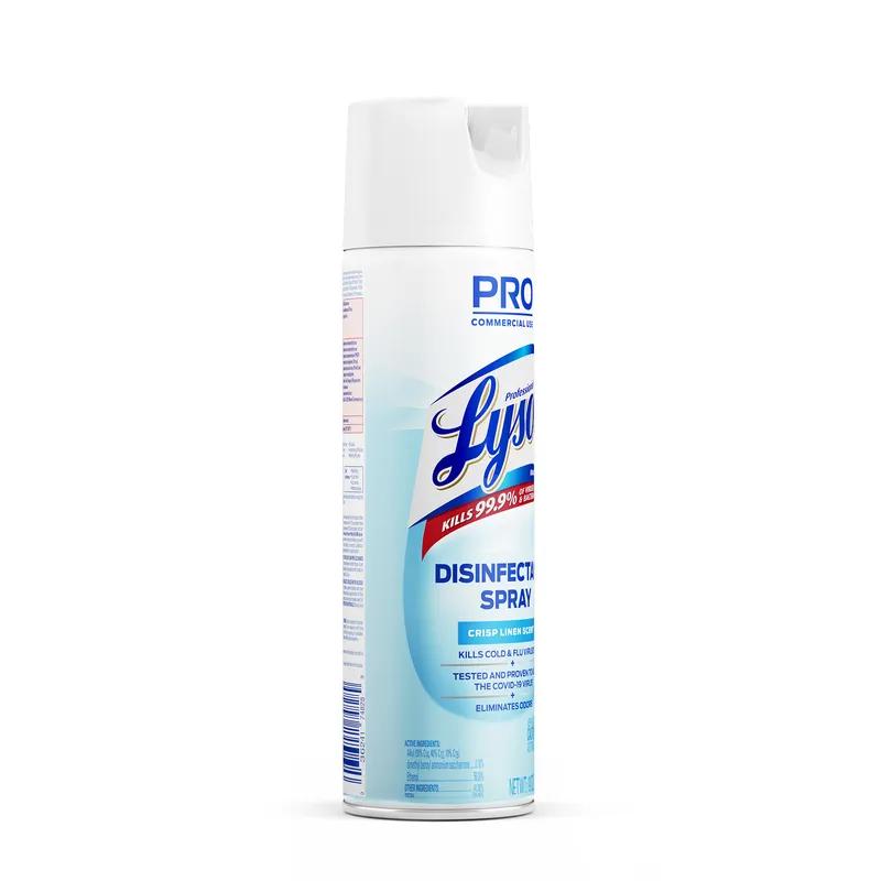 Lysol® Crisp Linen Disinfectant 19 OZ Spray 12/Case