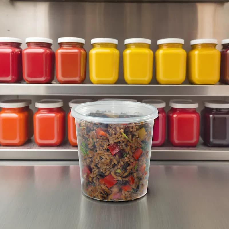 Deli Container 24 OZ PP 500/Case