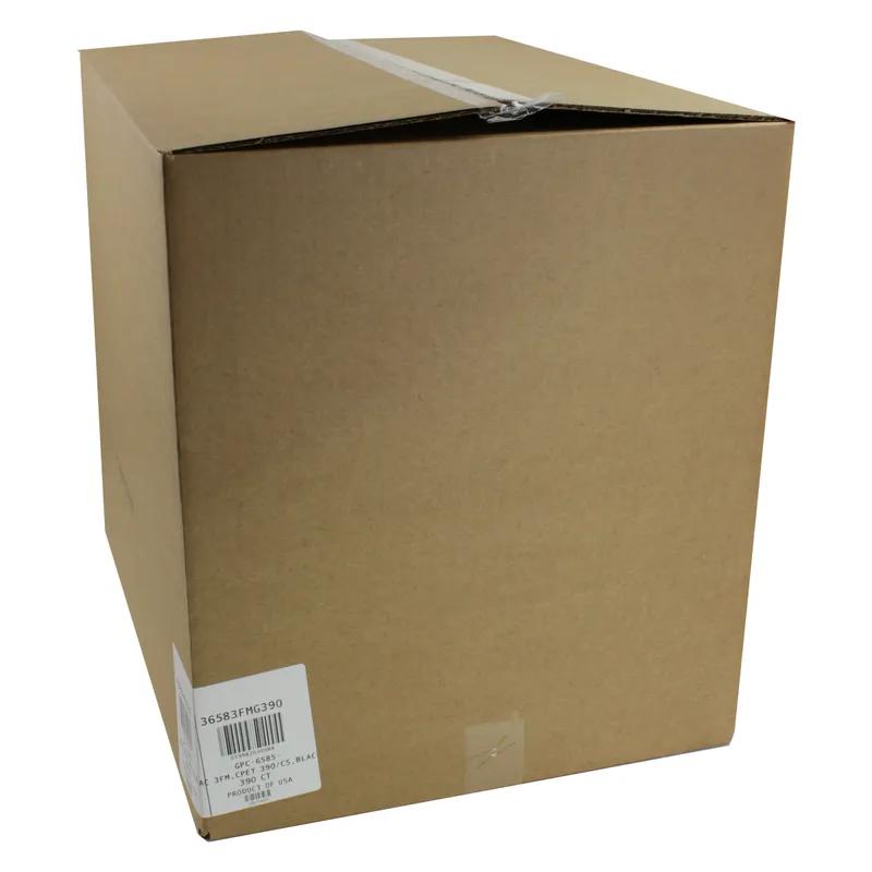 Take-Out Container Base 6.5X8.5X1.5 IN CPET Black Rectangle Oven Safe 390/Case