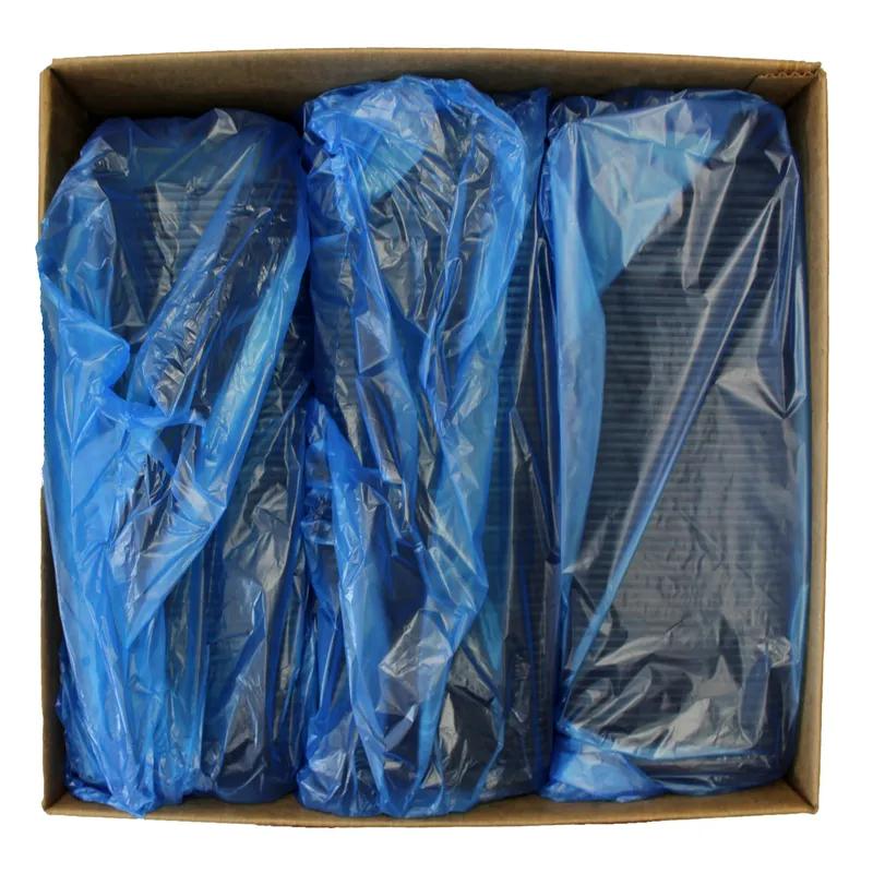 Take-Out Container Base 6.5X8.5X1.5 IN CPET Black Rectangle Oven Safe 390/Case