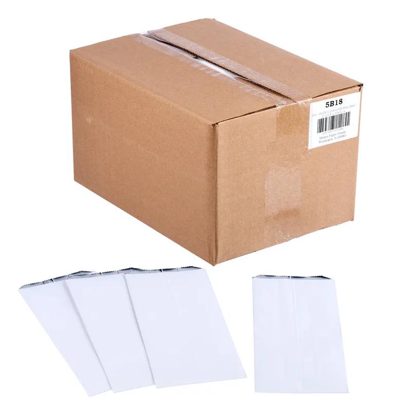 Bag 6.5X4.375X14 IN Foil-Lined Paper Plain Insulated 500/Case