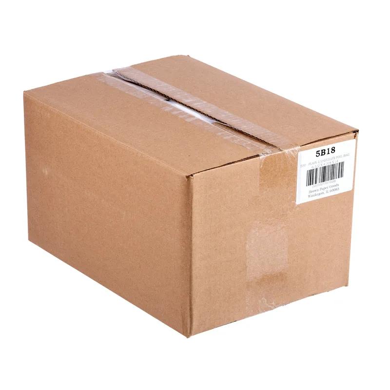 Bag 6.5X4.375X14 IN Foil-Lined Paper Plain Insulated 500/Case