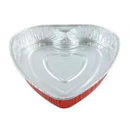 Cake Pan Large (LG) 9.188X9.625X1.5 IN Aluminum Red Heart 100/Case