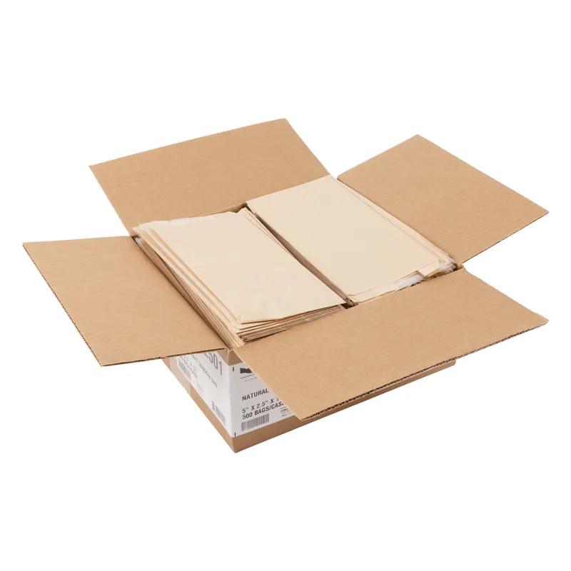 See & Savor Sandwich Bag 5X2.5X10 IN Paper With Window 500/Case