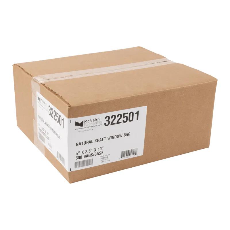 See & Savor Sandwich Bag 5X2.5X10 IN Paper With Window 500/Case