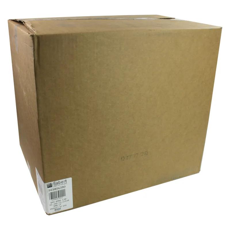 Lid Medium (MED) 6.5X8.5 IN 3 Compartment PET Clear Rectangle For Tray 390/Case