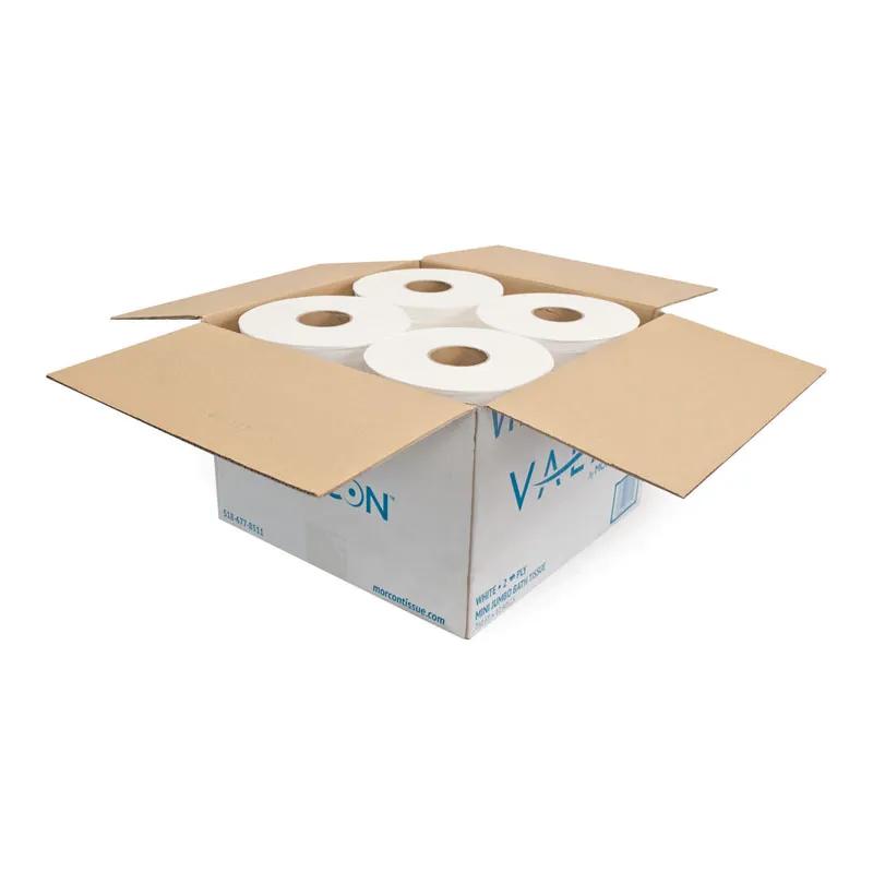 Valay® Toilet Paper & Tissue Roll 2PLY Mini Jumbo Roll Tissue (JRT) 12/Case