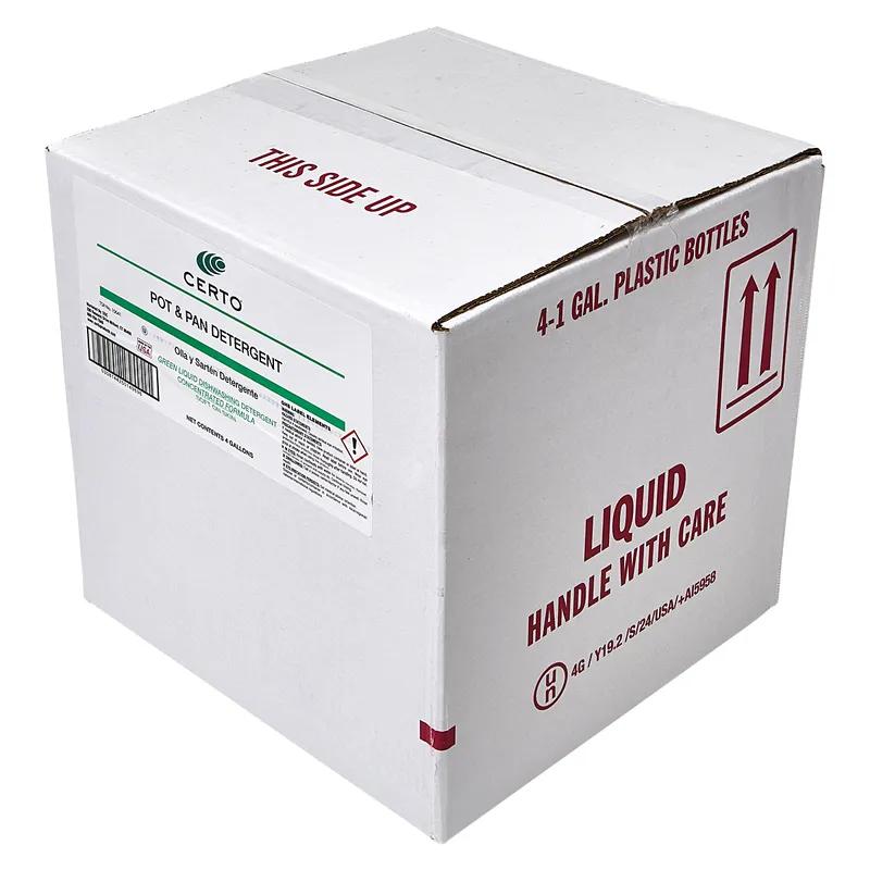 Certo Manual Pot & Pan Detergent 1 GAL Liquid 4/Case
