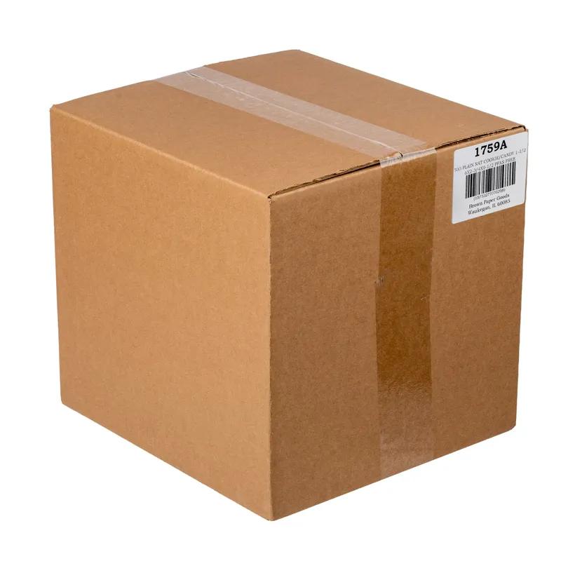 Coffee Bag 6X2.75X9.5 IN Paper 1.5# Natural Plain With Tin Ties Closure With Window 500/Case