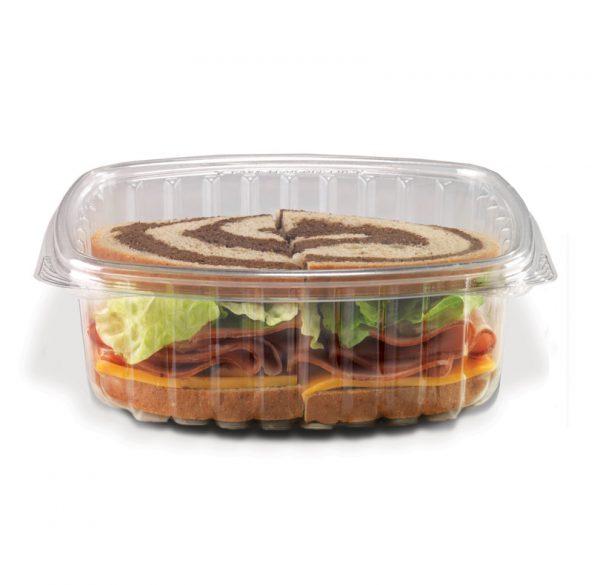 Deli Container 32 OZ PET Clear 200/Case