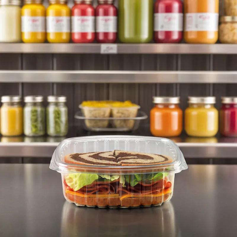 Deli Container 32 OZ PET Clear 200/Case