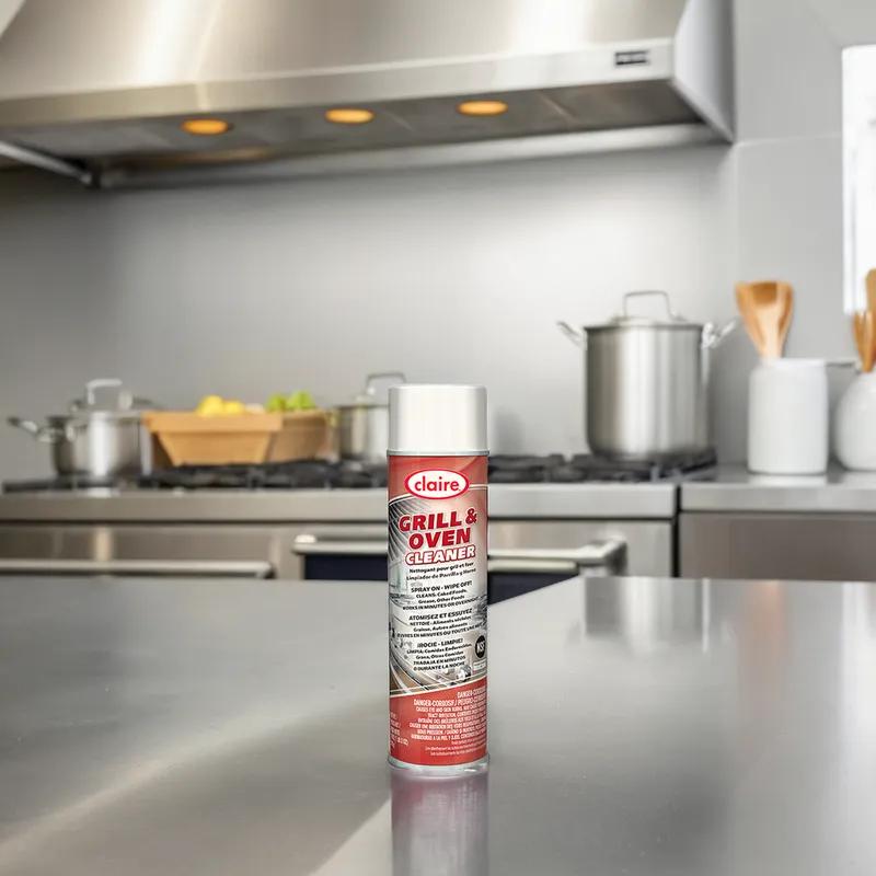 Claire Oven & Grill Cleaner 20 OZ Aerosol Gel 12/Case