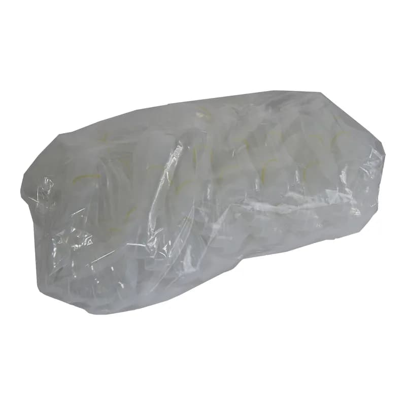 Tongs 6.25 IN PP Clear 72/Case