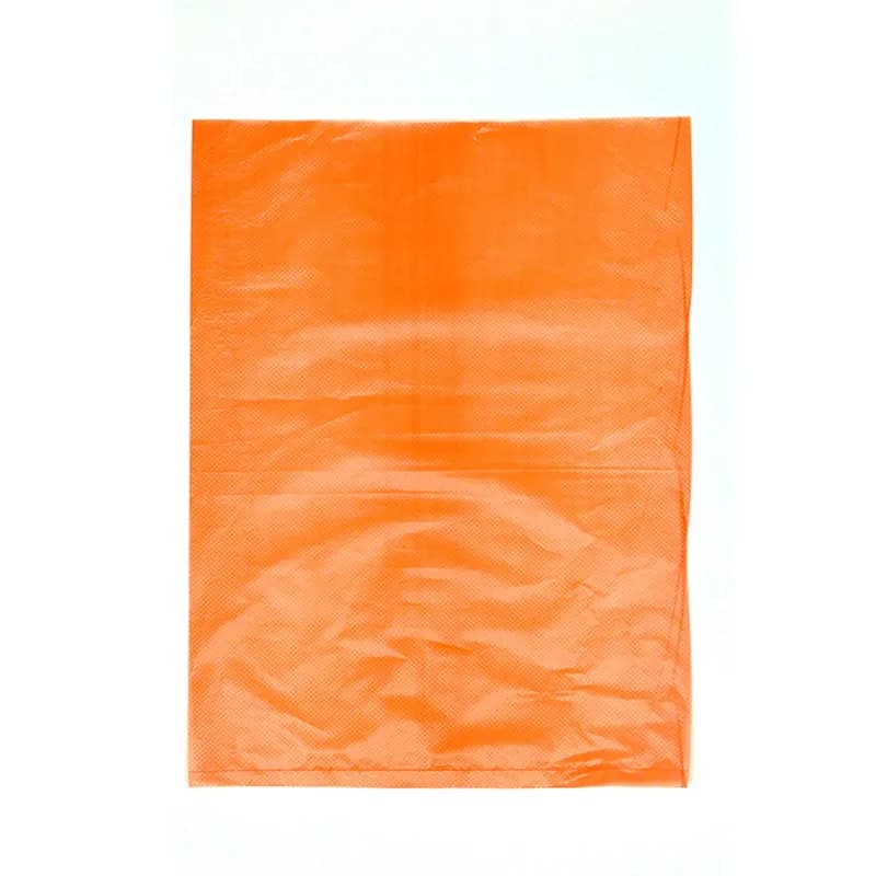 Merchandise Bag 20X4X30 IN Orange HDPE 0.8MIL With Open Ended Closure 250/Case