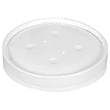 Lid Flat Paperboard White Round For 8-16 OZ Tall Container 1000/Case