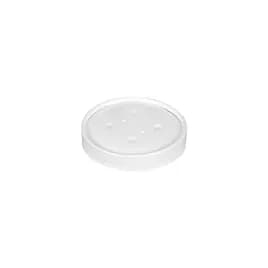 Lid Flat Paperboard White Round For 8-16 OZ Tall Container 1000/Case