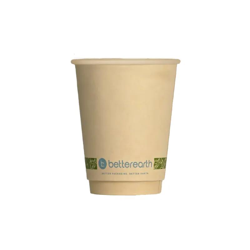 Cup 12 OZ Paperboard White Freezer Safe Microwave Safe Double Wall 500/Case