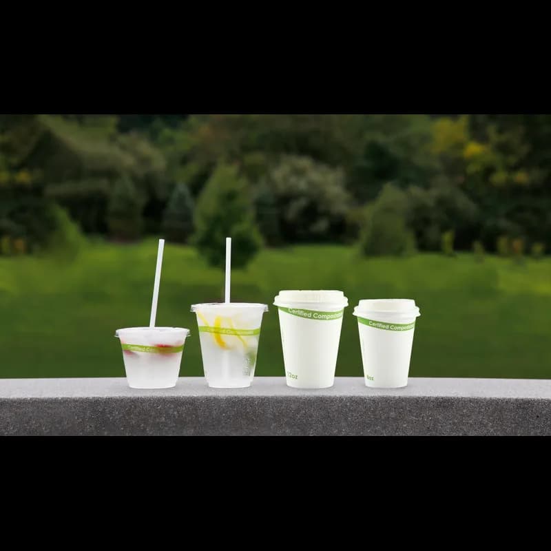 PrimeWare® Cup 12 OZ Paperboard White Freezer Safe Microwave Safe Double Wall 500/Case