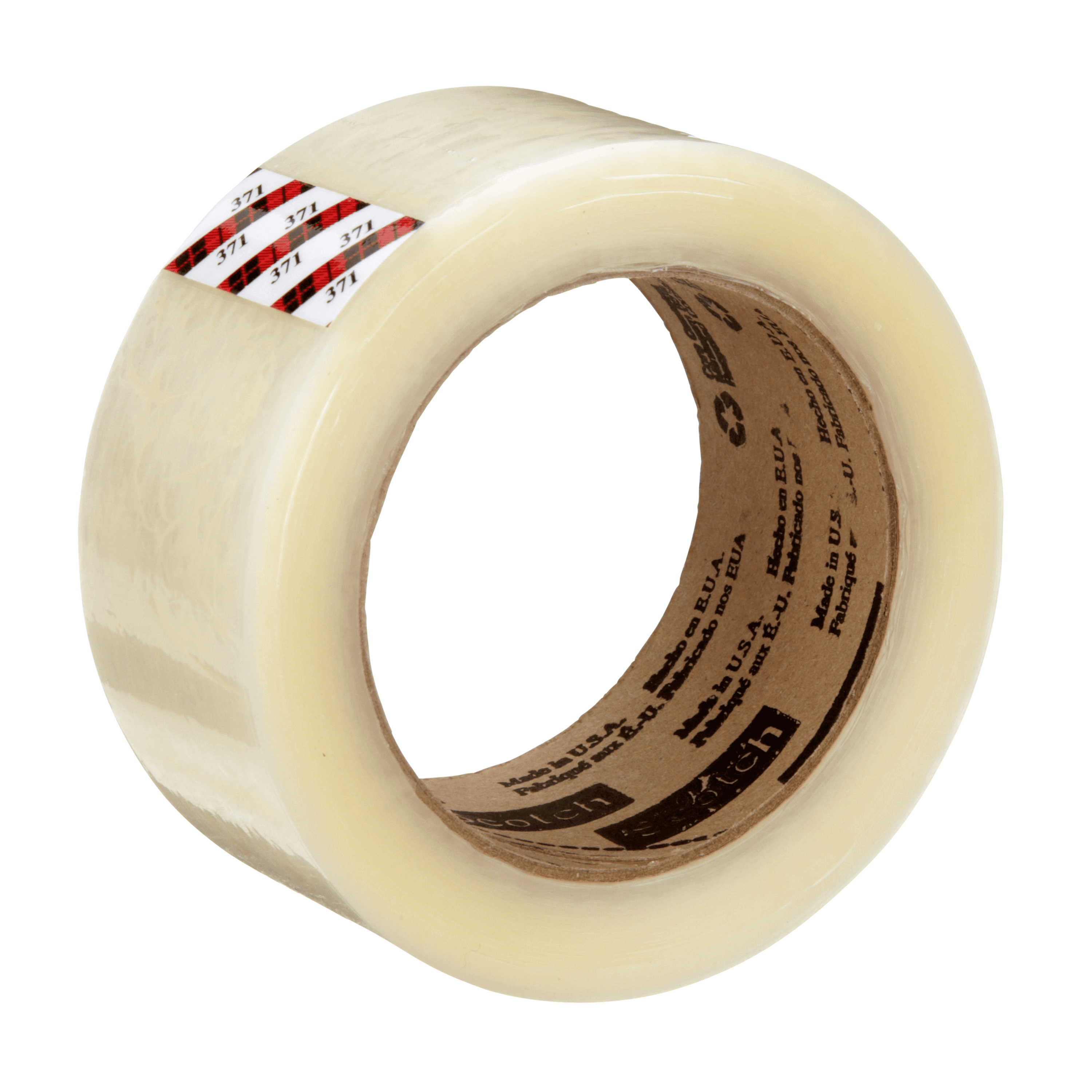 Scotch® 371 Sealing Tape 1.88IN X109.36YD Clear PP Hot Melt 36/Case