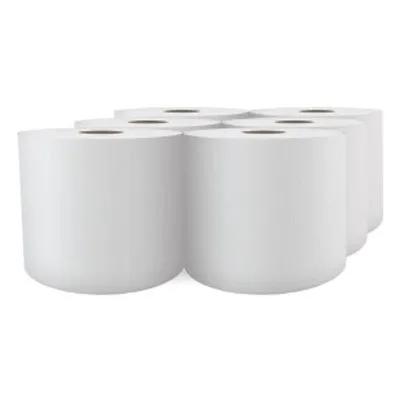 Pro Select Roll Paper Towel 2PLY White Centerpull 500 Sheets/Roll 6 Rolls/Case