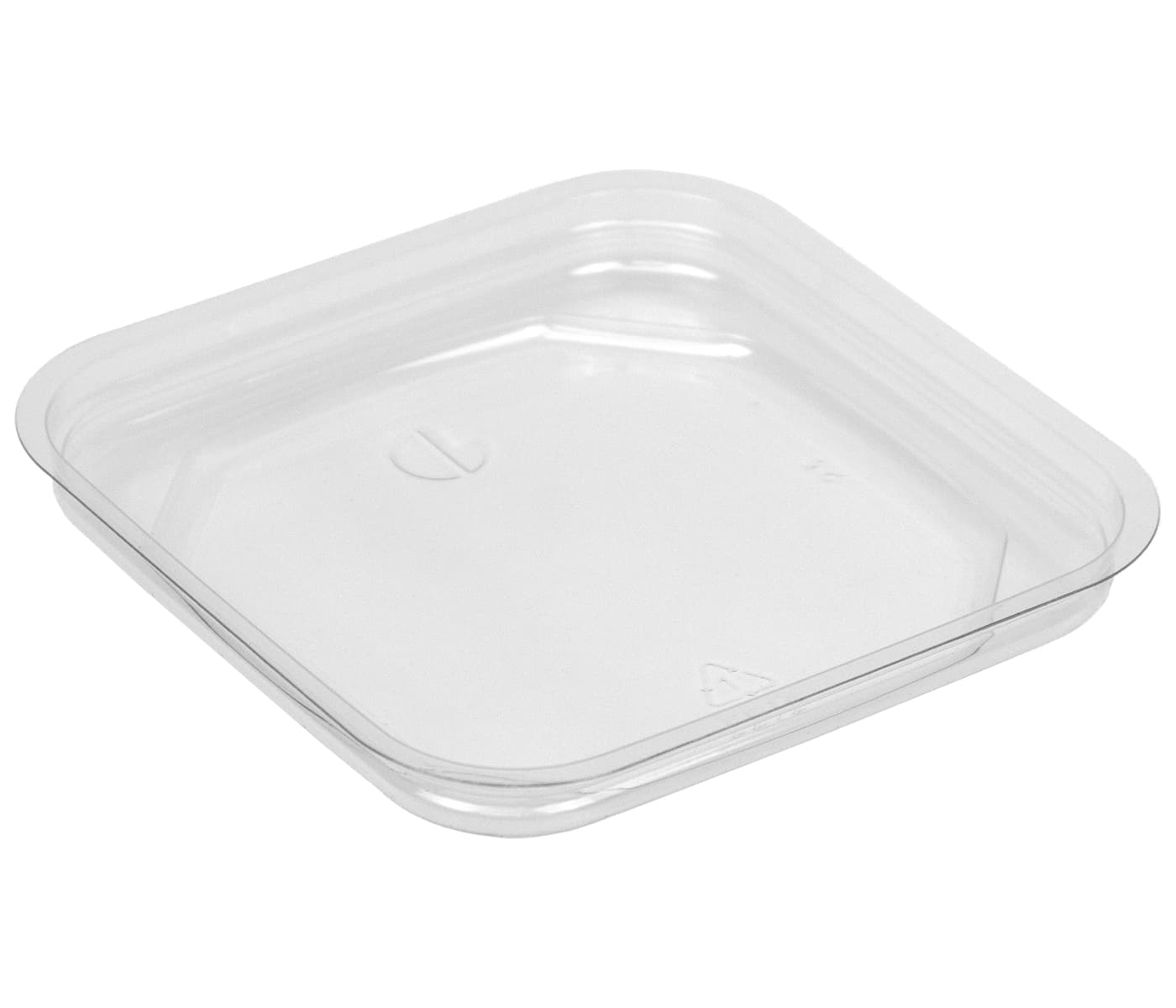 Lid Plastic Square For 8-32 OZ Deli Container 1500/Case