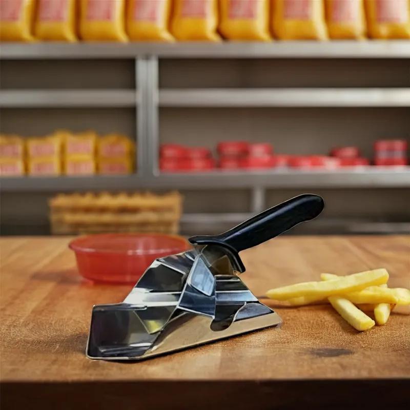 French Fry Scoop Silver Reusable 2/Case