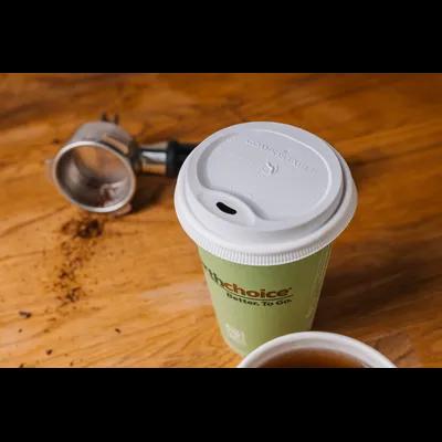EarthChoice® Hot Cup 16 OZ Paperboard PLA Green 1000/Case
