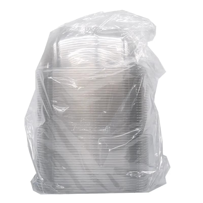 Bowl 160 OZ Plastic Clear Square 50/Case