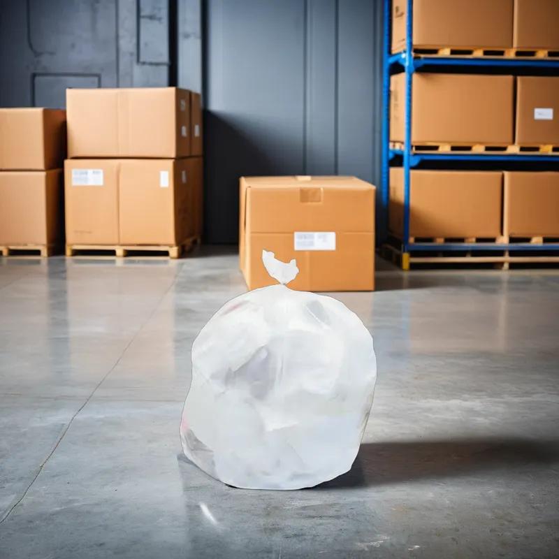 Victoria Bay Can Liner 40X48 IN Natural Plastic 11MIC 100/Case
