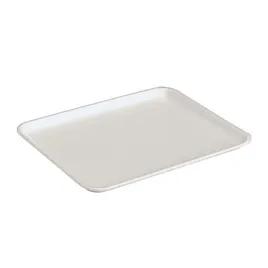1525S Meat Tray 8X14.75X0.9 IN Polystyrene Foam White Rectangle 250/Case