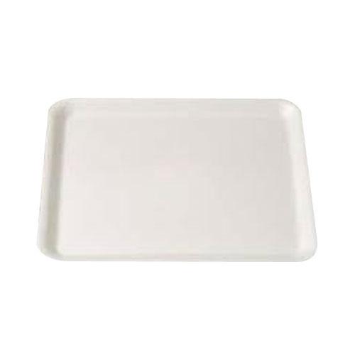 7 Meat Tray 5.81X14.88X0.75 IN Polystyrene Foam White 250/Case