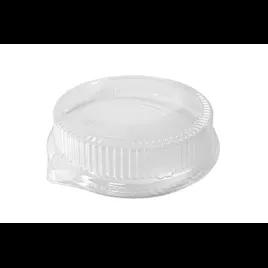 Pebble Box Lid Dome 10 IN PET Clear Round For Plate Grease Resistant 125 Count/Pack 4 Packs/Case 500 Count/Case