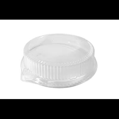 Pebble Box Lid Dome 10 IN PET Clear Round For Plate Grease Resistant 125 Count/Pack 4 Packs/Case 500 Count/Case