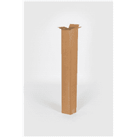 Box 8X8X48 IN Corrugated Cardboard 32ECT 200# 1/Each