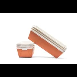 Loaf Tray Baking Mold 7X3.125X2.1875 IN Terra Cotta Rectangle 270/Case