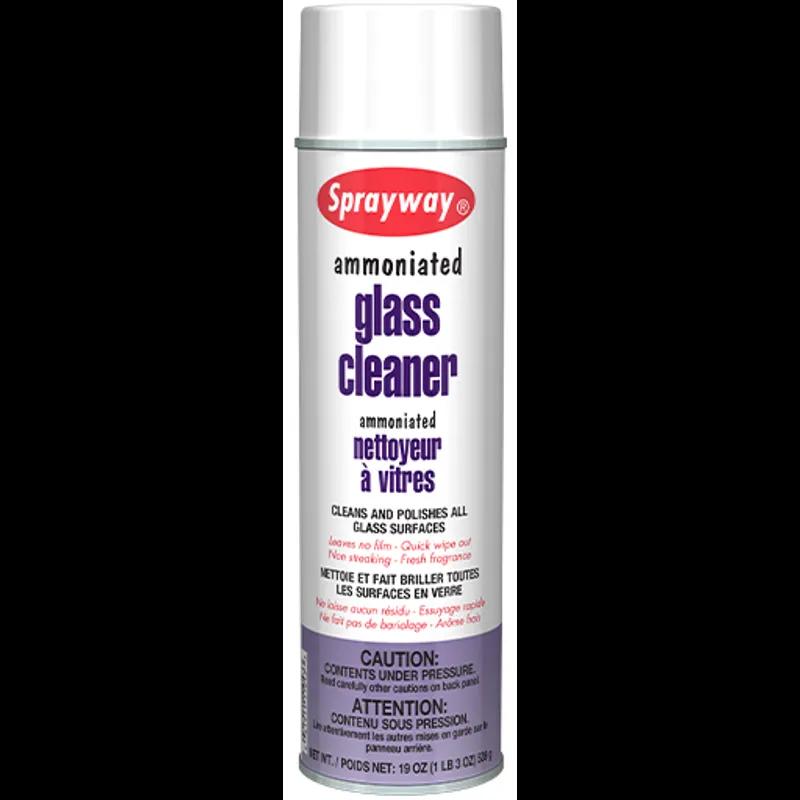 Sprayway® Glass Cleaner 20 OZ Aerosol 12/Case