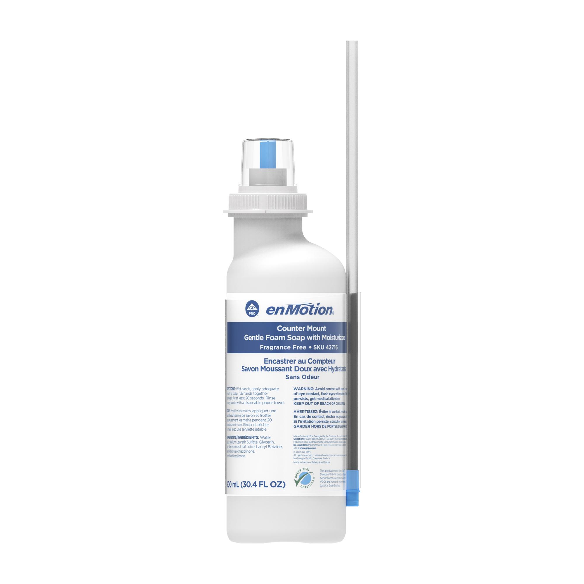 enMotion® Hand Soap 900 mL Fragrance Free Clear Dye Free 4/Case