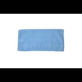 Cleaning Cloth 16X16 IN Microfiber Terry Cloth Blue Standard 24/Case