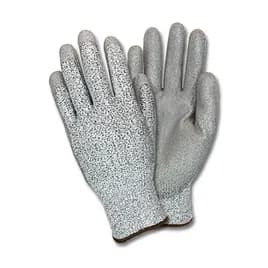 Safety Zone® Work Gloves XL Gray Cut Resistant Foam Coated Latex Coated Palm & Fingertips High Pressure 12 Count/Pack