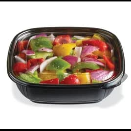 Fresh 'n Clear® Bowl 32 OZ PET Black 300/Case
