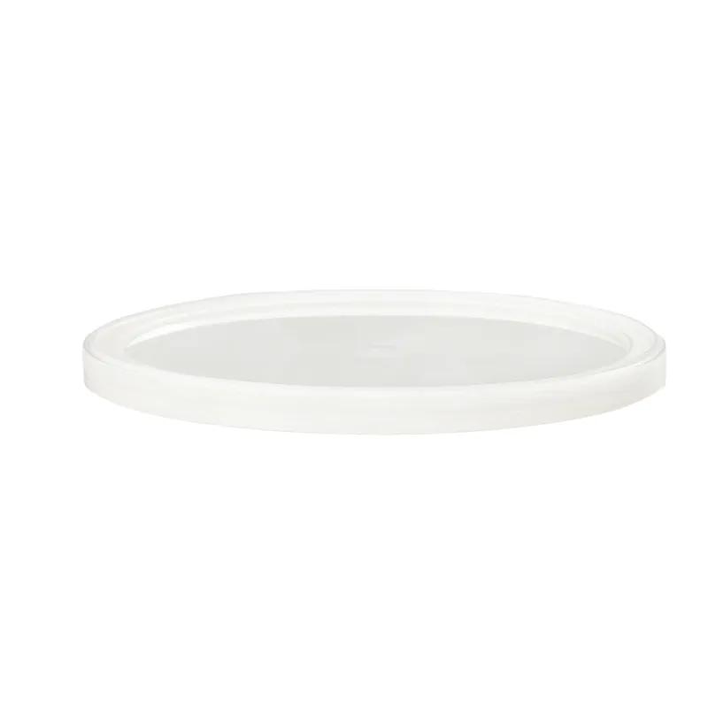 HomeFresh® Lid Flat 4.61X0.28 IN PE Clear Heavy Duty For Container 500/Case