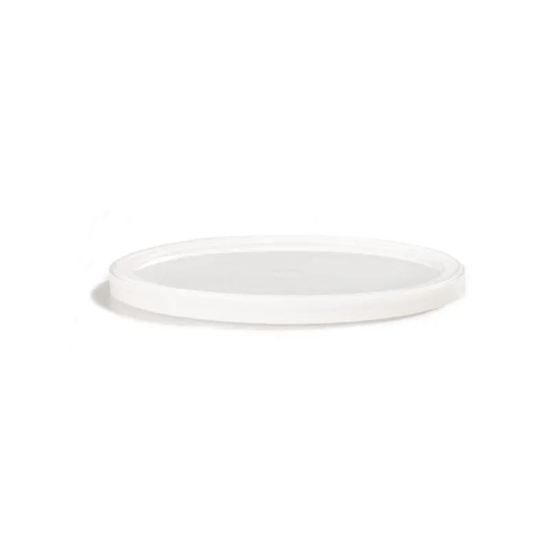 HomeFresh® Lid Flat 4.61X0.28 IN PE Clear Heavy Duty For Container 500/Case