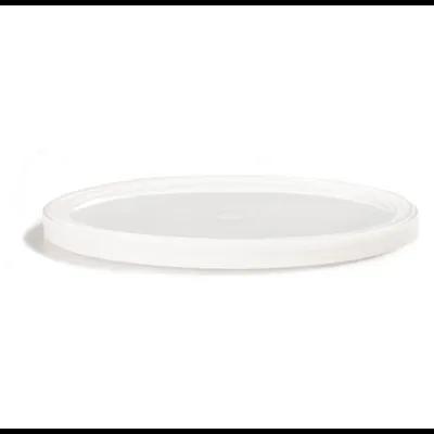 HomeFresh® Lid Flat 4.61X0.28 IN PE Clear Heavy Duty For Container 500/Case