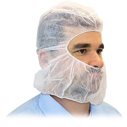 Hood XL White PP Disposable Latex Free 1000/Case