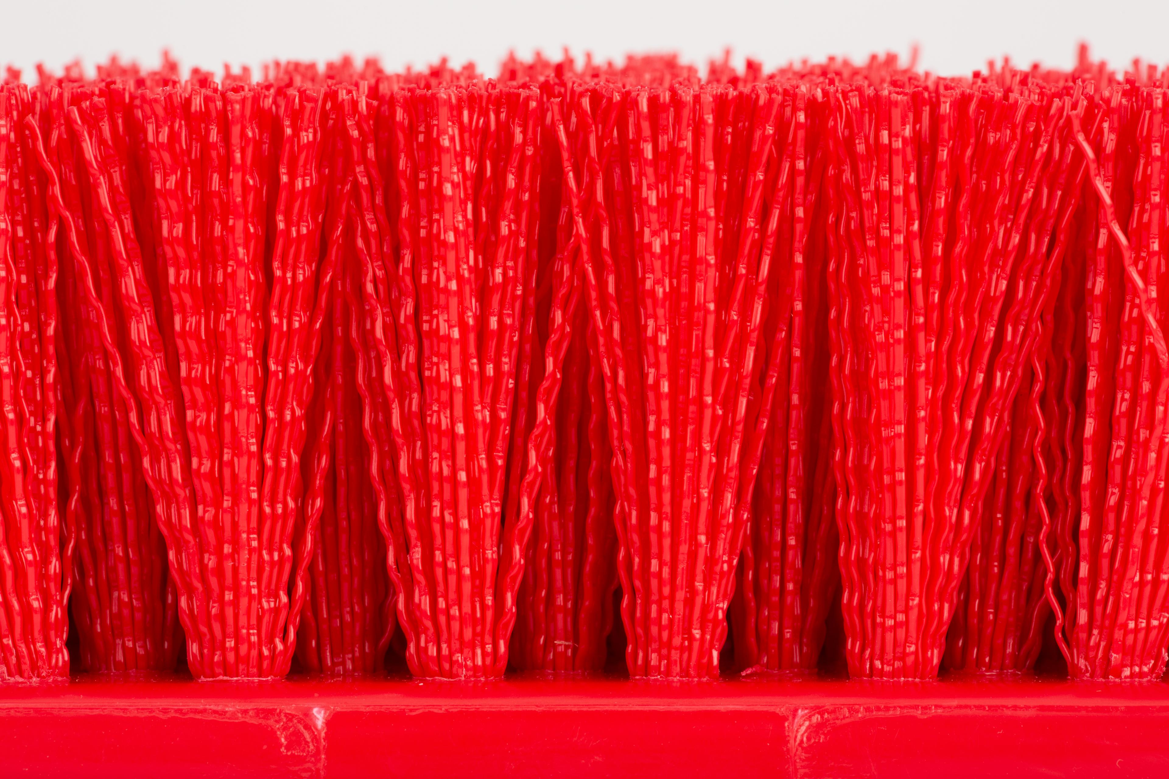Floor Scrub Brush 10 IN Red Without Handle 1/Each