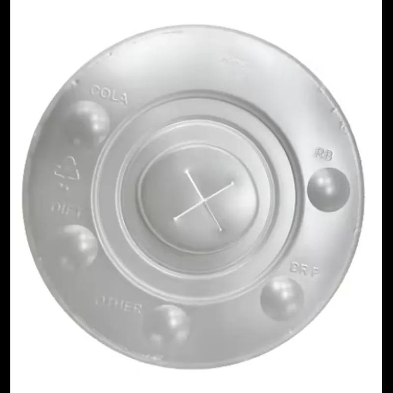Lid Polystyrene (PS) Flat For 16 FLOZ Cold For 53121 Cup 2400/Case