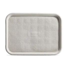 Savaday® Serving Tray 12X16X1 IN Molded Fiber White Rectangle 200/Case
