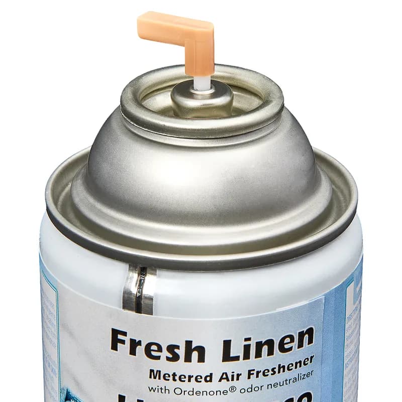 Victoria Bay Air Freshener & Deodorizer Linen Aerosol 7 OZ 30-Day Air Care System Metered 12/Case