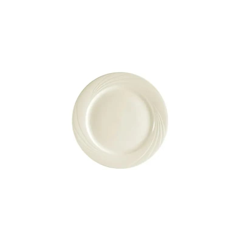 Plate 11.25 IN Porcelain Bone White Dual Ovenable 12/Case